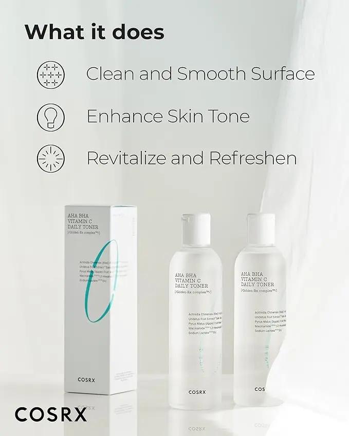 COSRX Refresh AHA BHA Vitamin C Daily Toner (150ml)