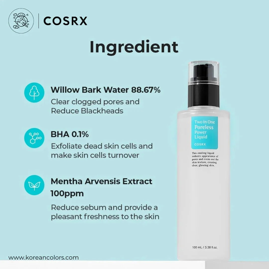 COSRX Two in One Poreless Power Liquid 100ml