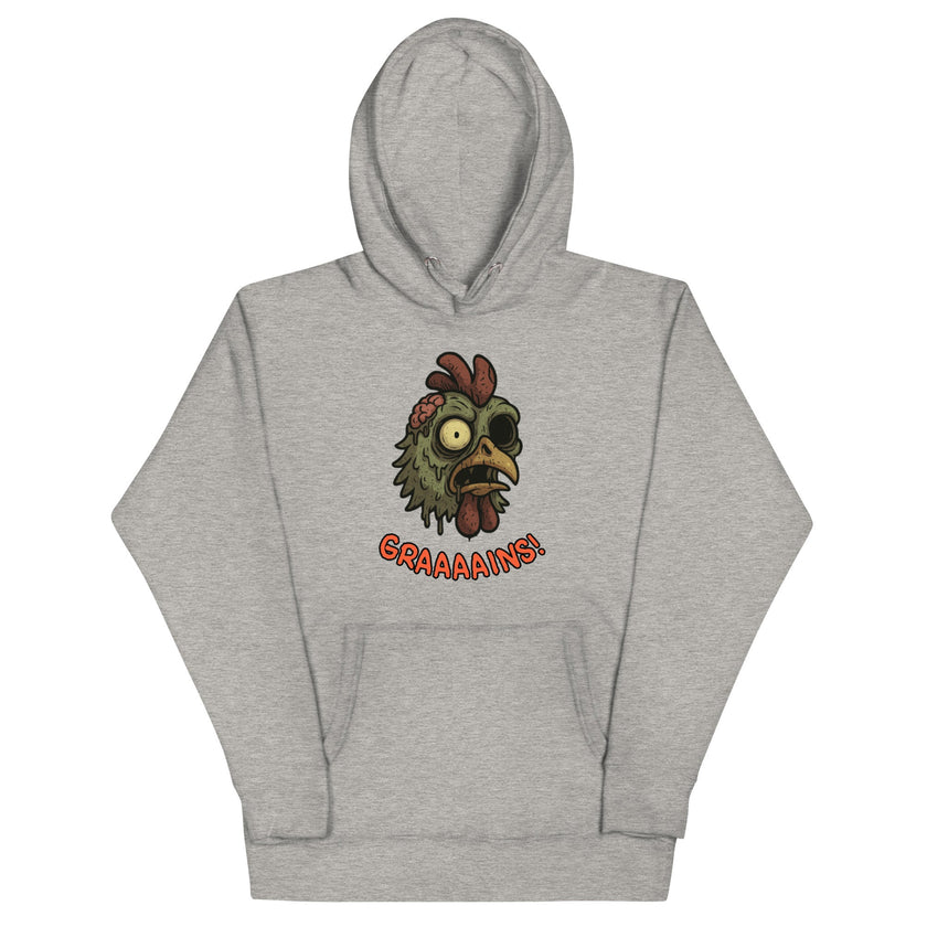 Halloween Zombie Chicken Unisex Bunny Hug (hoodie)