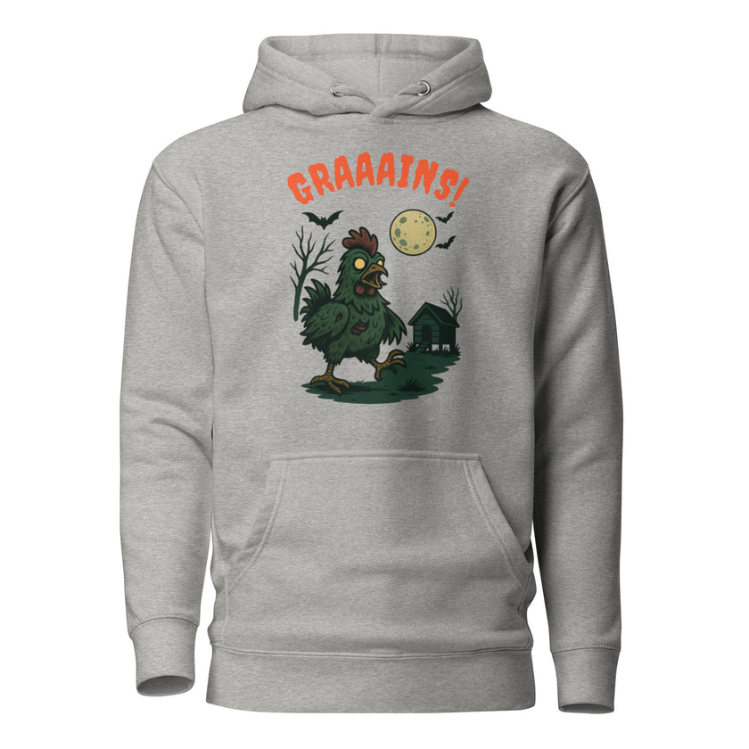 Halloween Zombie Chicken Bunny Hug Unisex (hoodie)