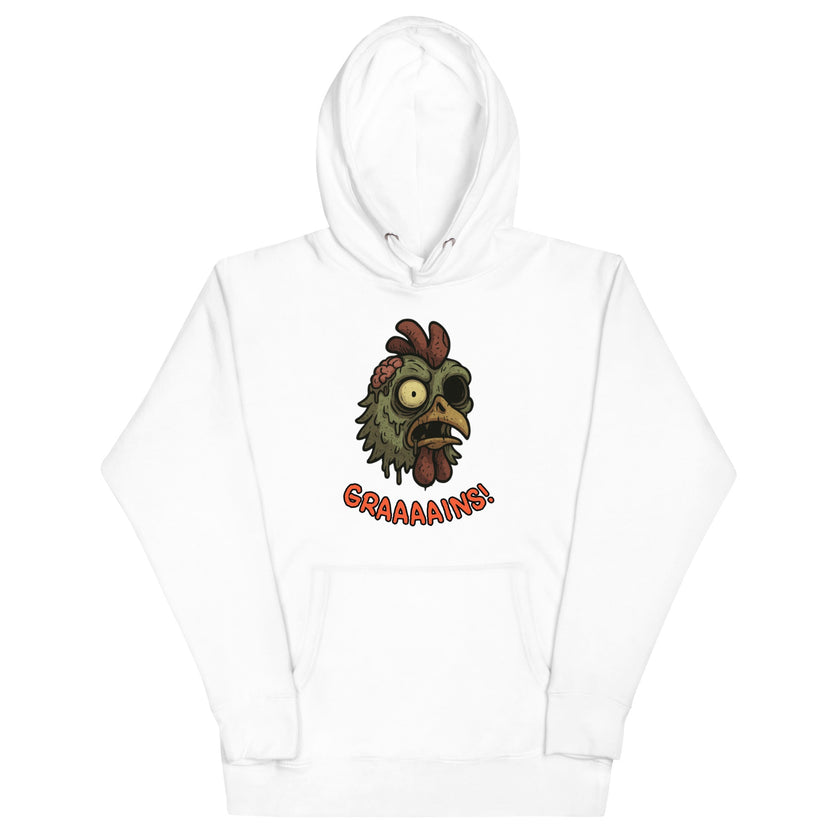 Halloween Zombie Chicken Unisex Bunny Hug (hoodie)