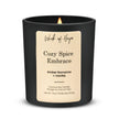 Cozy Spice Embrace Candle | Amber Romance + Vanilla