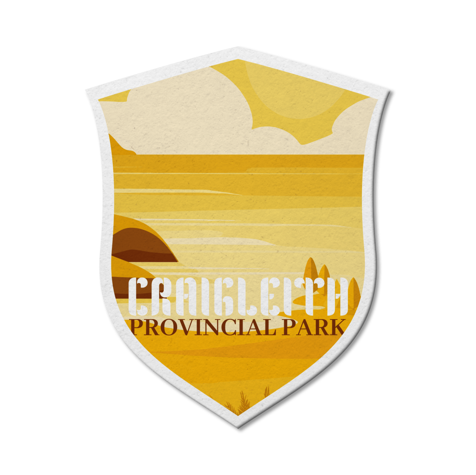 Craigleith Ontario Provincial Park Waterproof Vinyl Sticker, Canada Parks