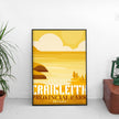 Craigleith Provincial Park 'Explored' Poster, Canada Parks