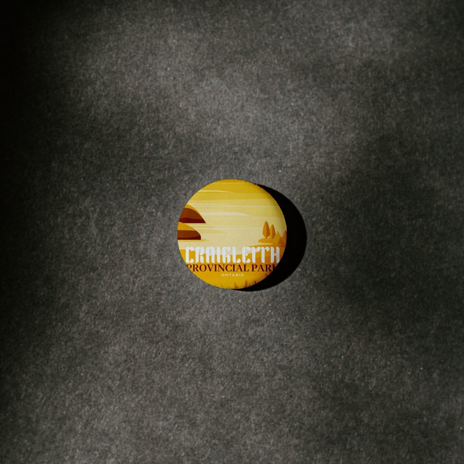 Craigleith Provincial Park of Ontario Pinback Button, Canada Parks