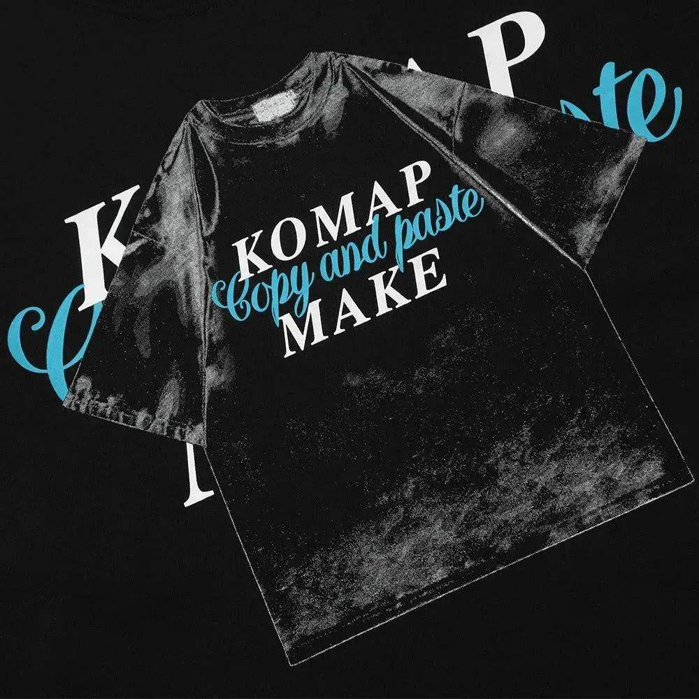 Creative Pattern Printed Short Sleeve
