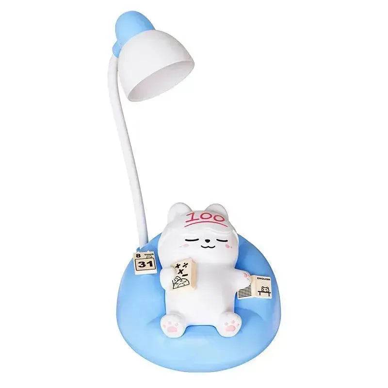 Creative Sleeping Cat Small Night Lamp Night Charging Pat Lamp