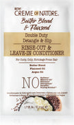 CREME OF NATURE BUTTER&FLAXSEED RINSEOUT LEAVE-IN 1.75OZ