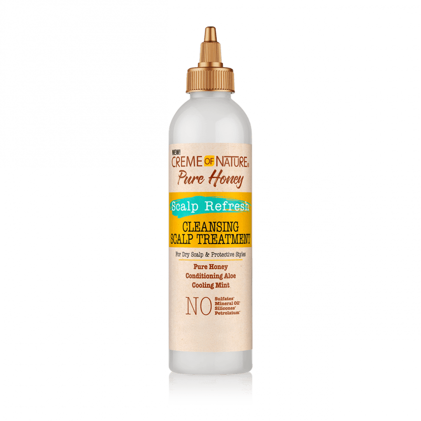 Creme of Nature® PURE HONEY Scalp Refresh Cleansing Scalp Treatment 8oz