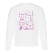 Crewneck Ski Doodles imprimé