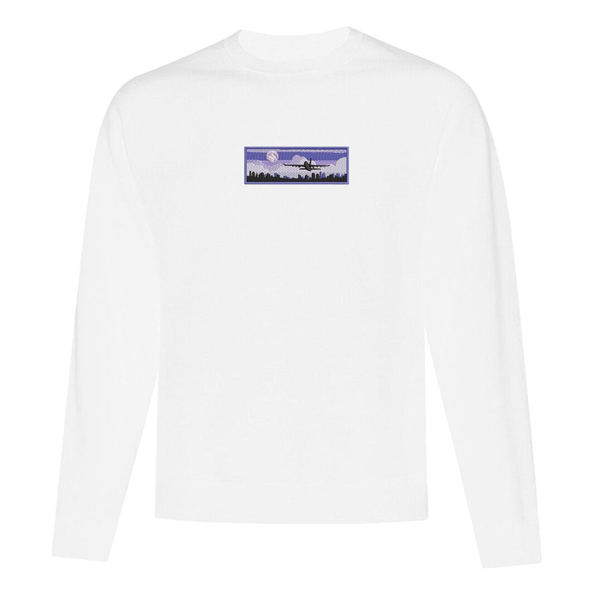 Crewneck Avion brodé