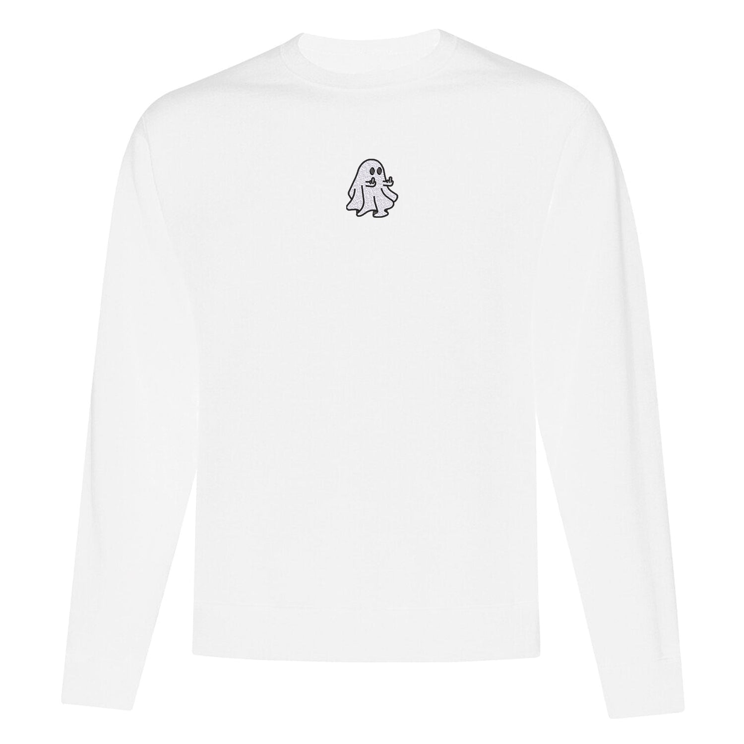 Crewneck Ghost sans lunettes brodé