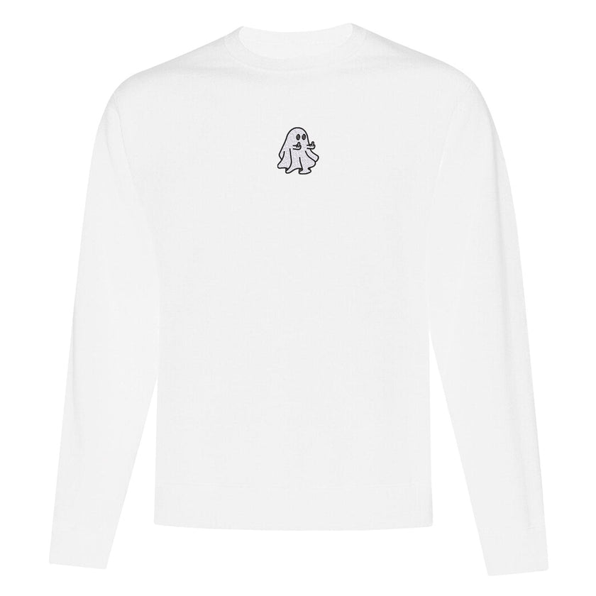 Crewneck Ghost sans lunettes brodé