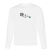 Crewneck Moon and Back brodé