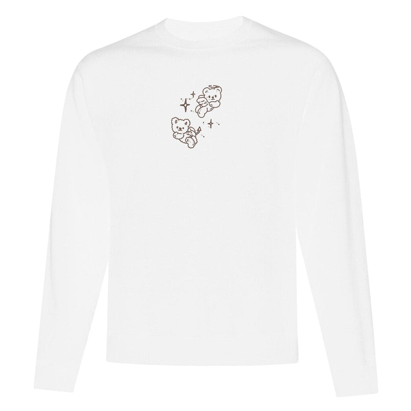 Crewneck Twinkle Teddy brodé