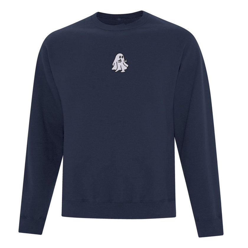 Crewneck Ghost sans lunettes brodé
