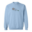 Crewneck Moon and Back brodé
