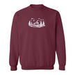 Crewneck Paysage d'hiver brodé