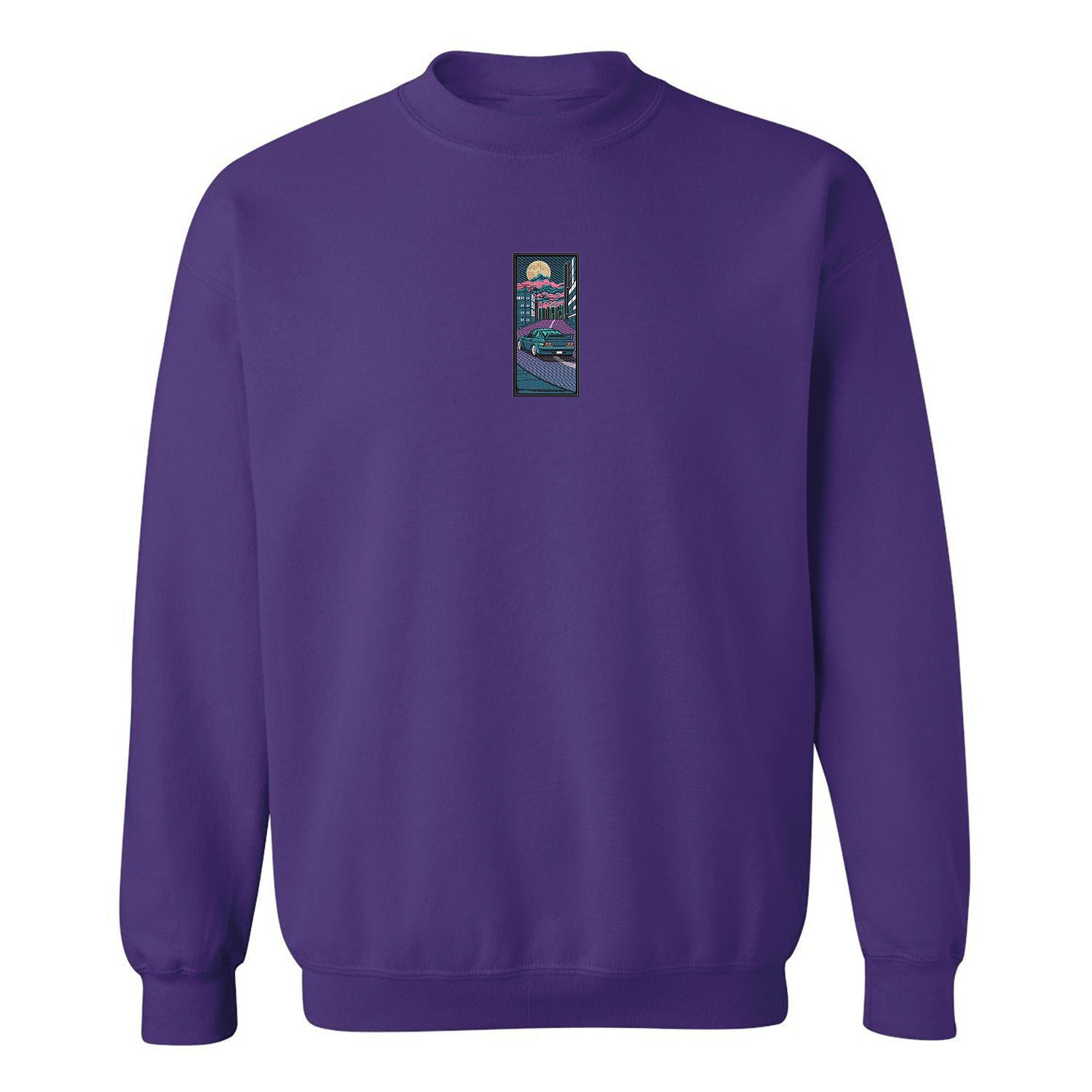 Crewneck Nuit au Japon brodé