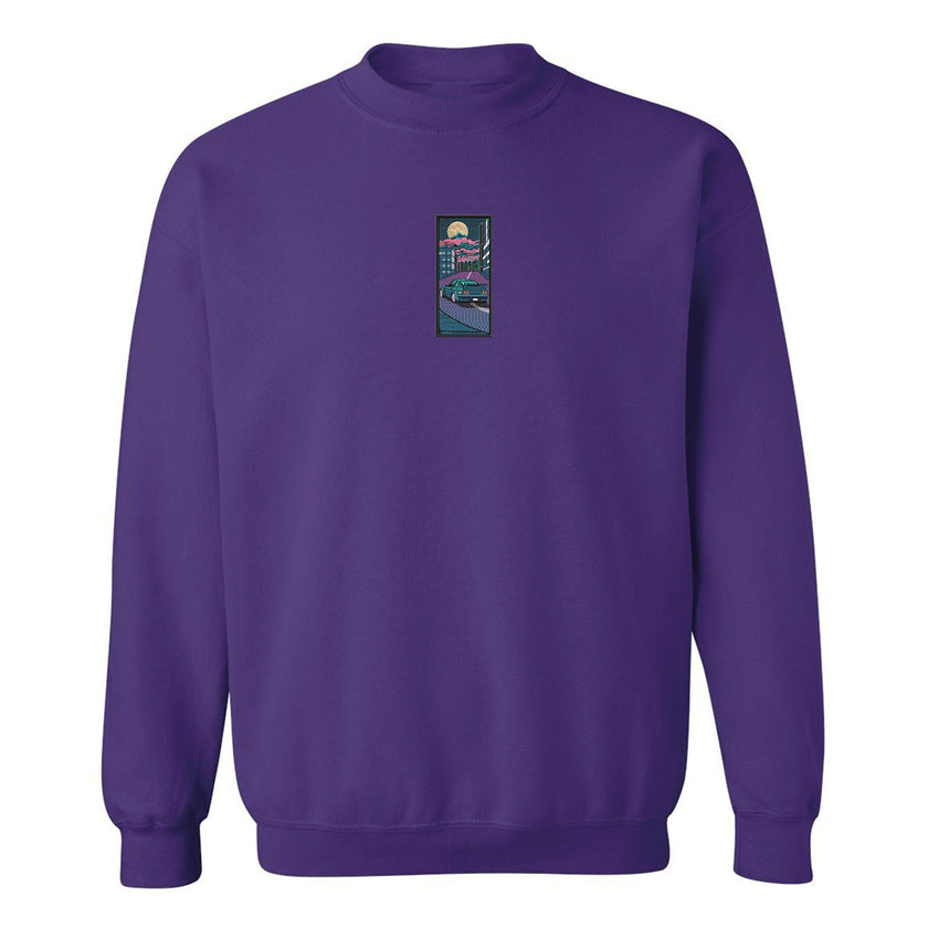 Crewneck Nuit au Japon brodé