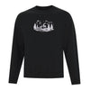 Crewneck Paysage d'hiver brodé