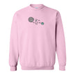 Crewneck Moon and Back brodé