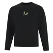 Crewneck Floral Bike brodé