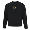 Crewneck Floral Bike brodé
