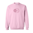 Crewneck Sun and Moon brodé