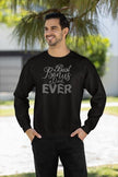 Best Bonus Dad Ever Rhinestone Shirt – Stepdad Sparkle Bling Apparel | Blingdazzel