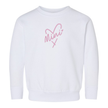 Crewneck Mini Love pour tout petits brodé
