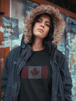 Canada Flag Rhinestone Shirt – Canada Day Sparkle Bling Apparel | Blingdazzel