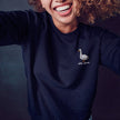 Crewneck Silly Goose brodé