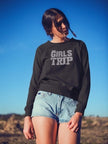 Girls Trip Rhinestone Shirt – Sparkle Vacation Bling Tee for Women | Bling Dazzel