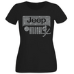 Jeep & Ninja Rhinestone Shirt – Biker & Off-Road Sparkle Bling Apparel | Blingdazzel