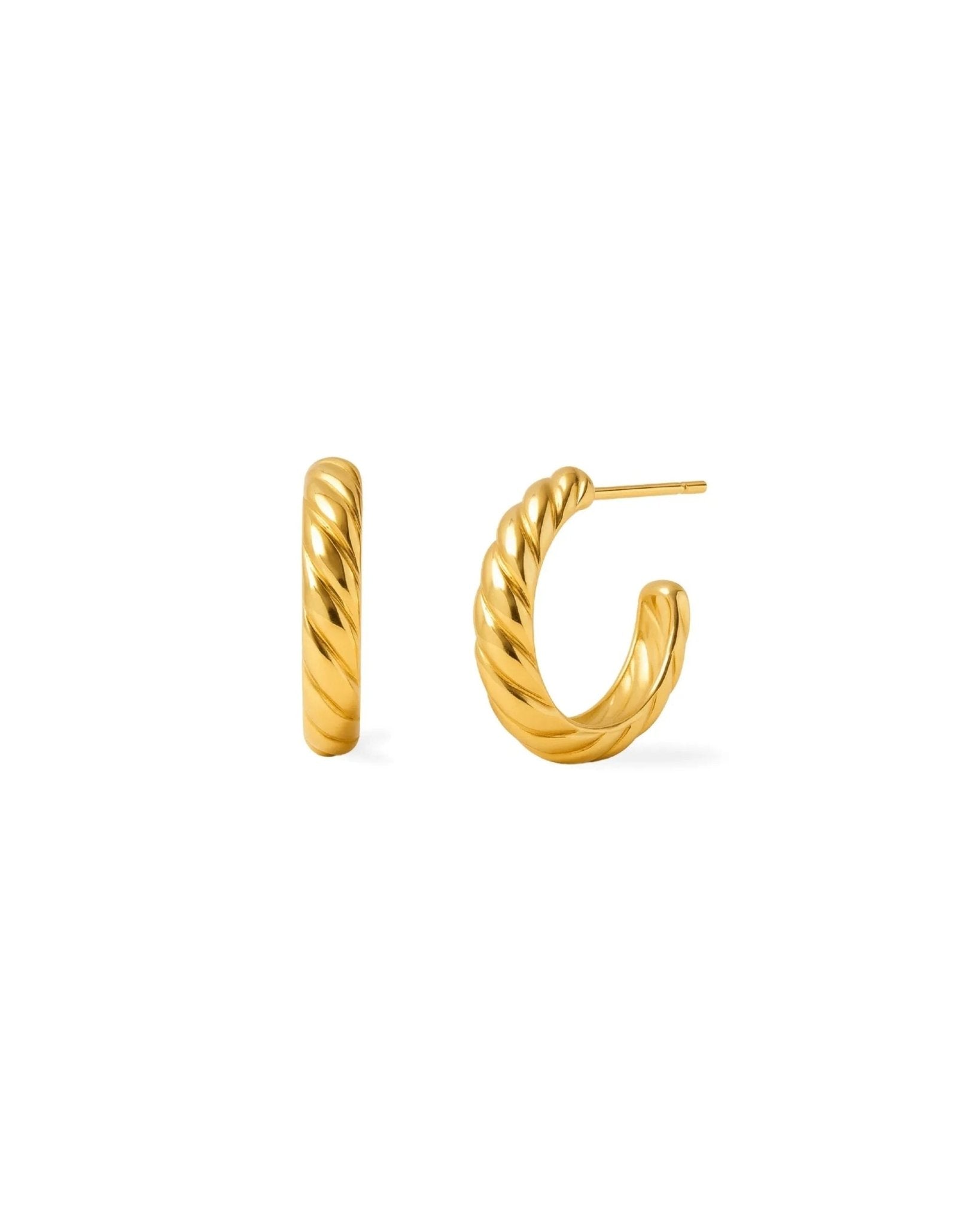 Croissant Earrings