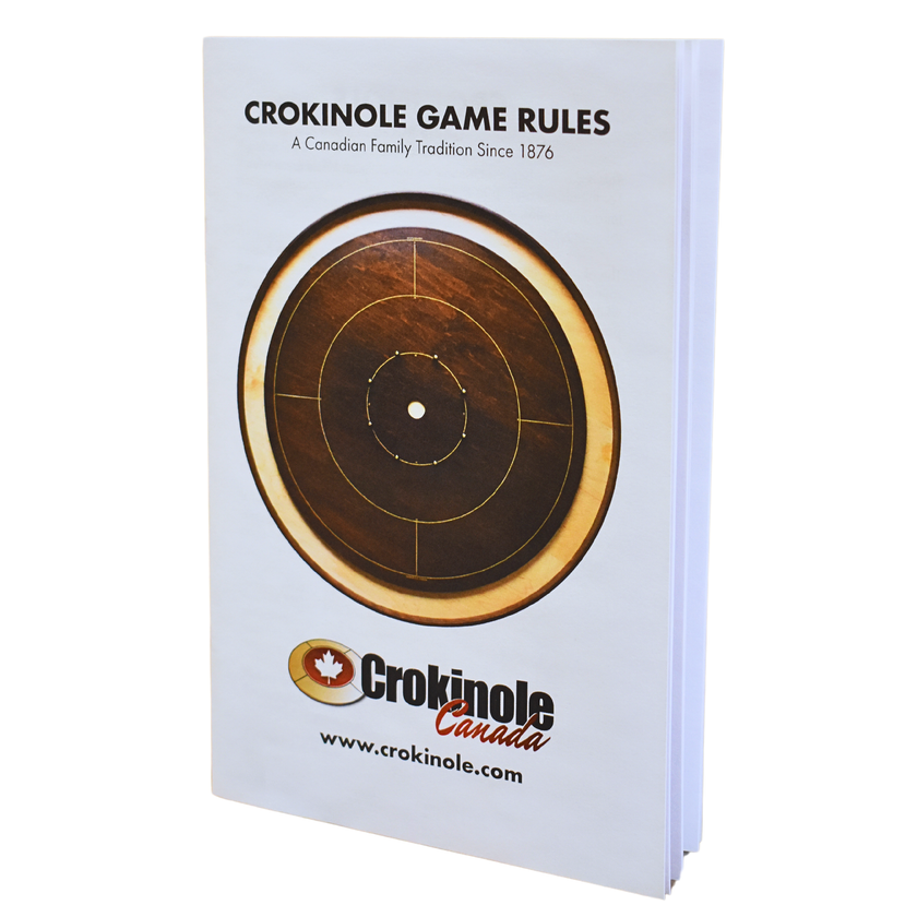 The Royal Red - Tournament Style Crokinole Board Game Set (Meets NCA Standards)