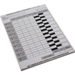 Crokinole Scoring Cards