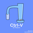 Ctrl-V