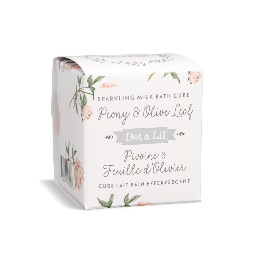 Cube lait de bain effervescent | Choisissez votre fragrance