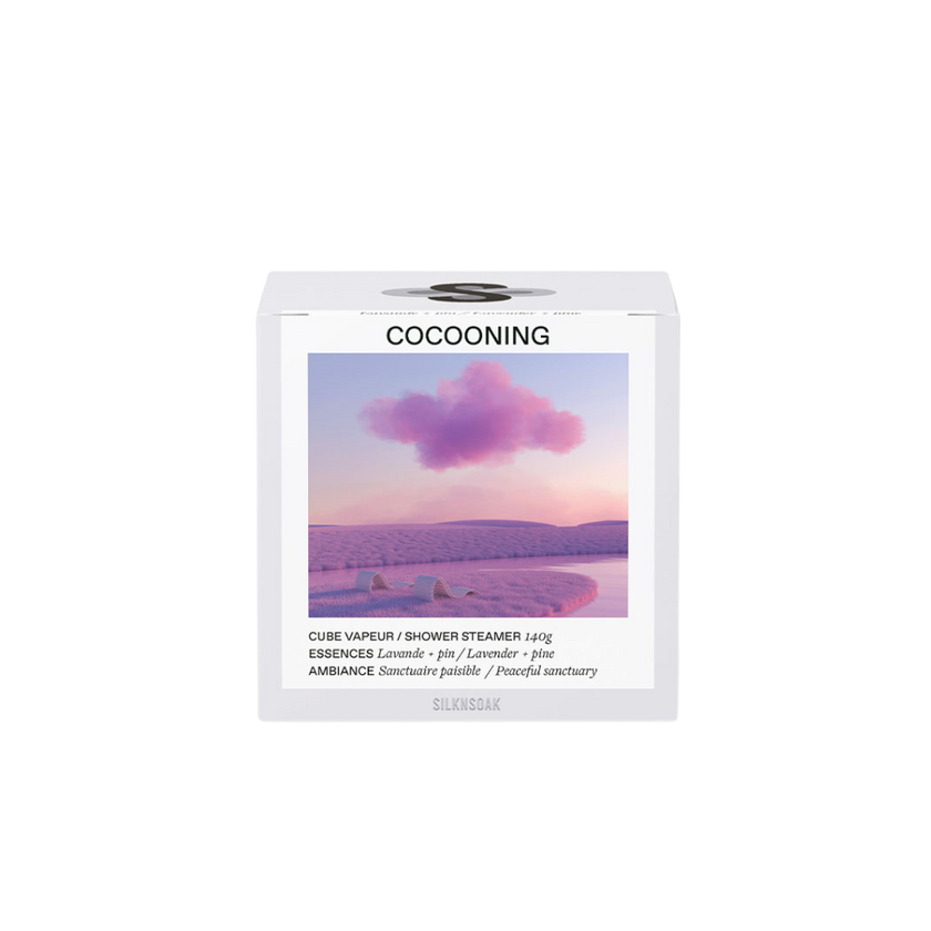 Cube vapeur pour la douche - Cocooning