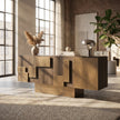 Cubic Collision Modern Credenza