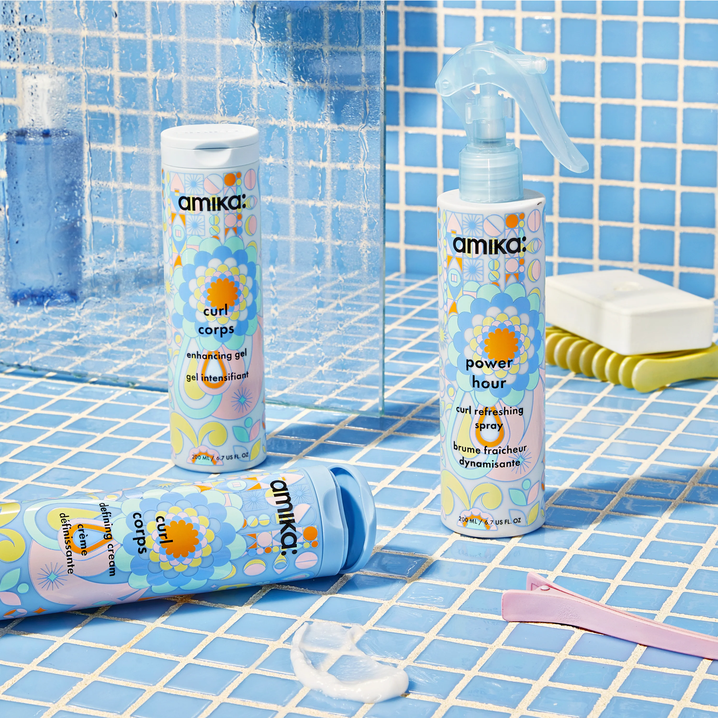 Amika Curl Corps Defining Cream For Curly Hair