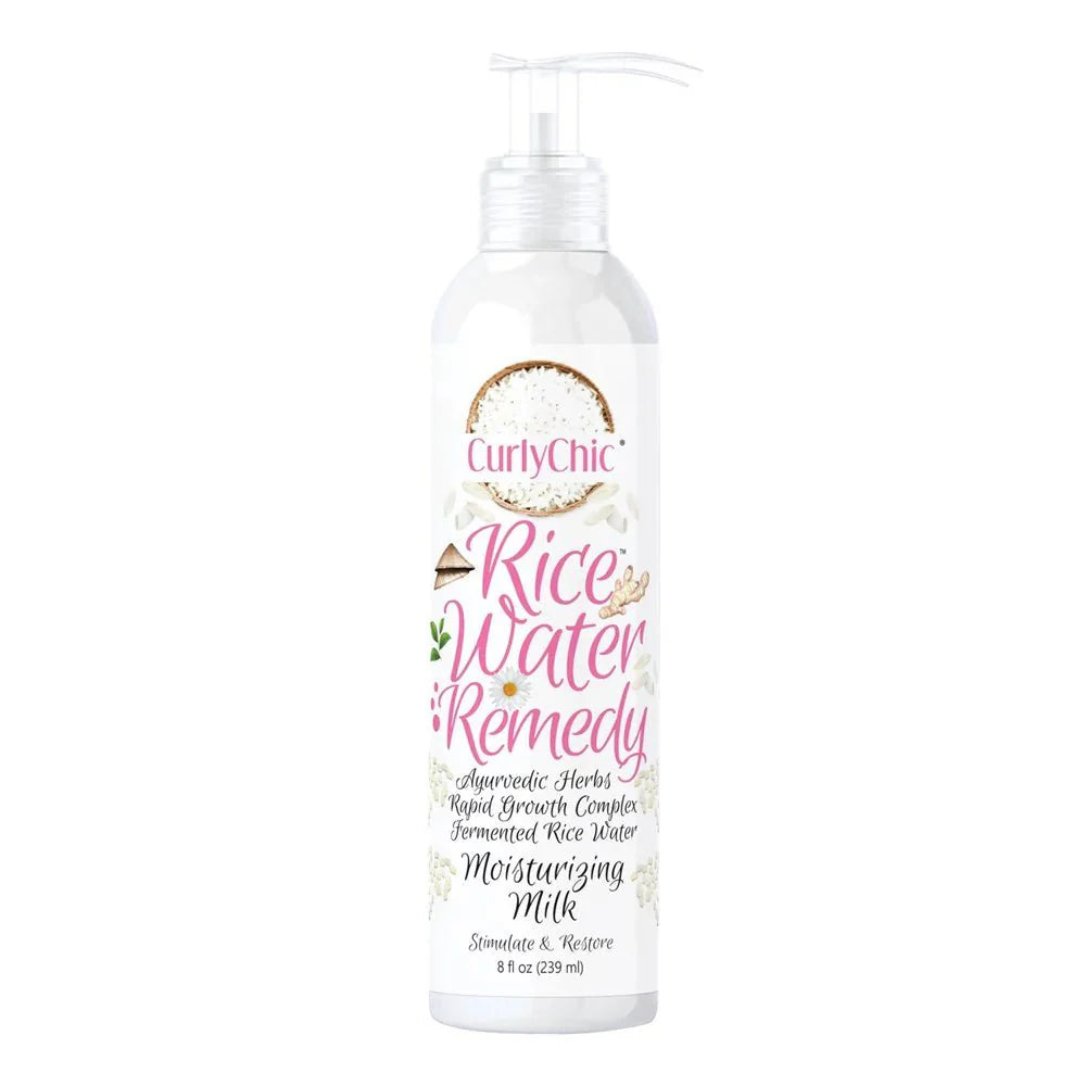 CURLYCHIC RICE WATER REMEDY MOISTURIZING MILK 8OZ