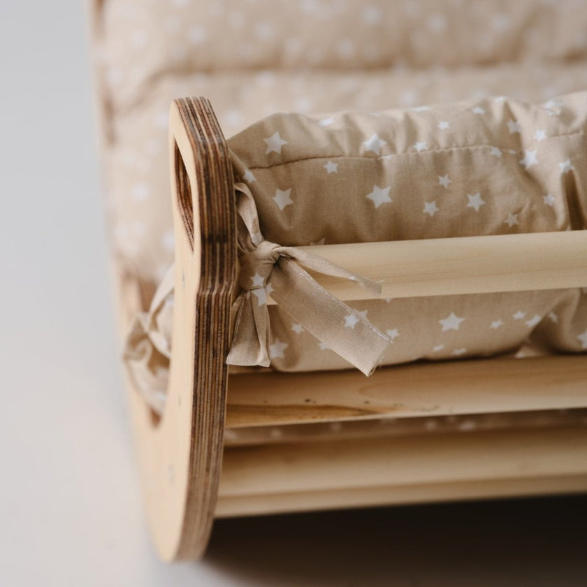Coussin pour arche d'escalade et balance Rocker – Beige (Coussin uniquement)