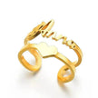 Custom Stainless Steel Ring Anniversary Jewelry