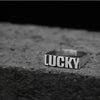 Customized Alphabet Couple Ring Customized Sterling Silver Couple Style