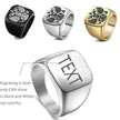 Customized Engrave Name Ring