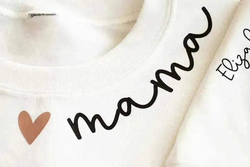 Customized Letter Name Round Neck Hoodie From Europe And America
