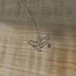 Customized Pet Shape Name Pendant Stainless Steel Necklaces For Women Personalized Cat Necklace Animal Memorial For Pet Lover